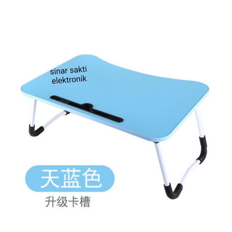 Meja Lipat / Meja Laptop Portable / Meja Belajar Serbaguna Coffee Table