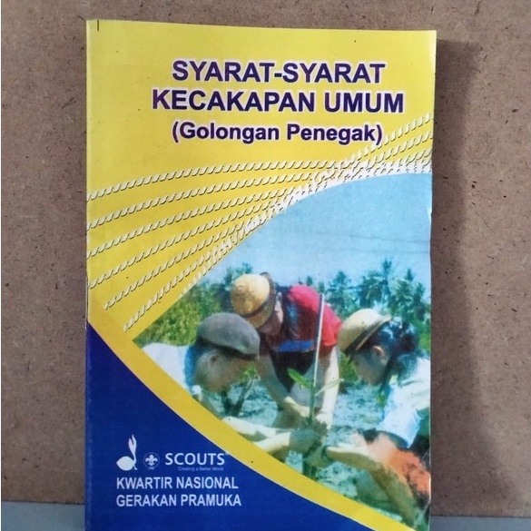 Buku pramuka buku SKU penegak