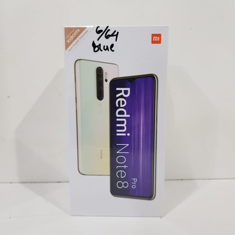 xiaomi redmi note8 pro 6/64 garansi resmi