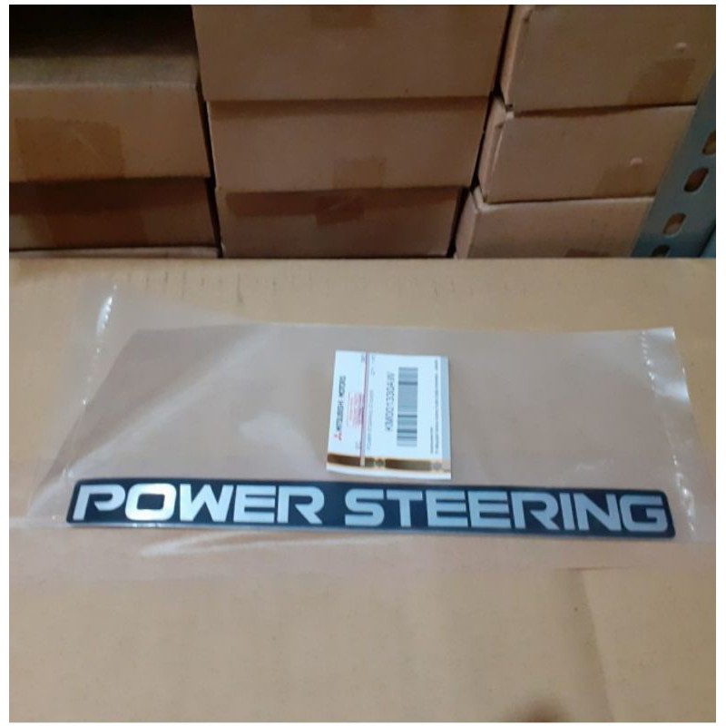 sticker power stering l300 original