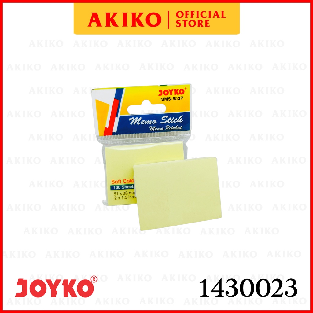 

MMS-653P Soft Color Memo Stick (Pelekat)
