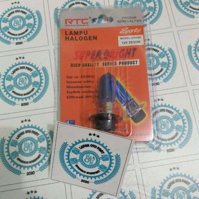 Bohlam Lampu Depan Putih Untuk Smua Motor Scoopy Vario Beat Grand