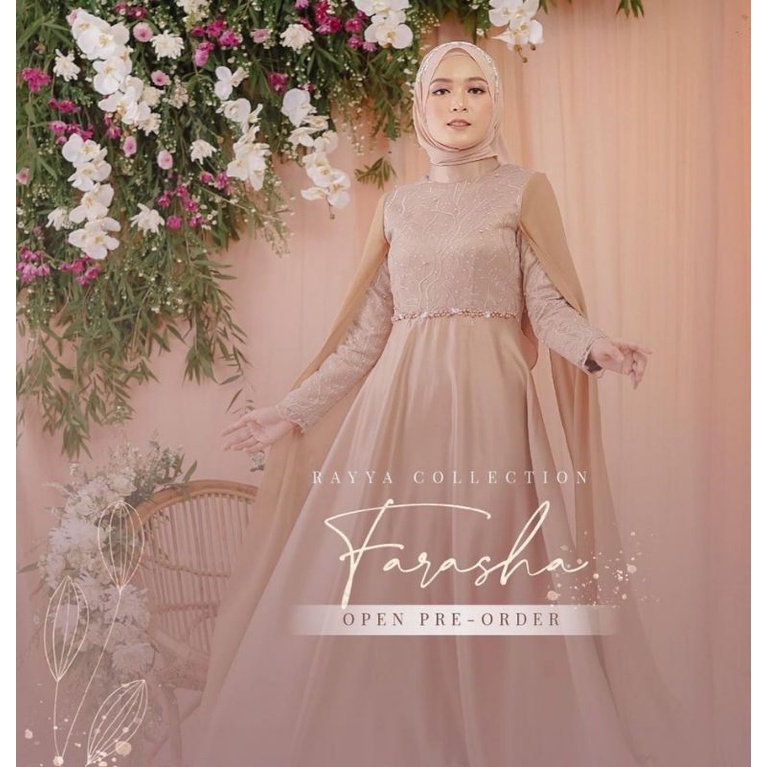 farasha-gaun formal/terbaru dress/mewah