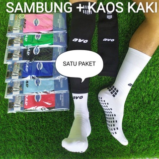 KAOS KAKI AVO SAMBUNG SQUAD FOOT-BALL LEG SLEEVE (SATU PAKET)