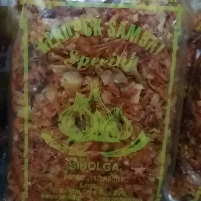 

Keripik sambal teri sibolga