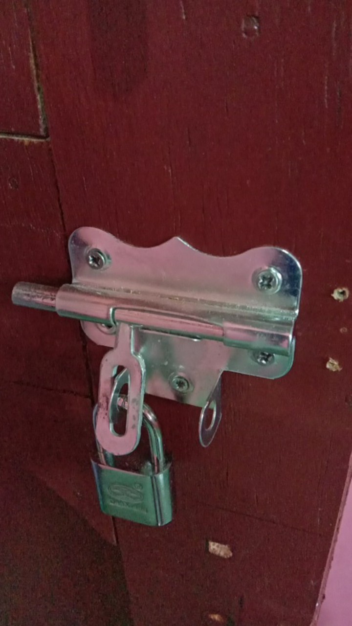 Grendel Overpal 2- 3/4 In Gembok Slot Pengaman Pintu Jendela Gudang 2 Inch 3 Per 4 Gerendel Selot