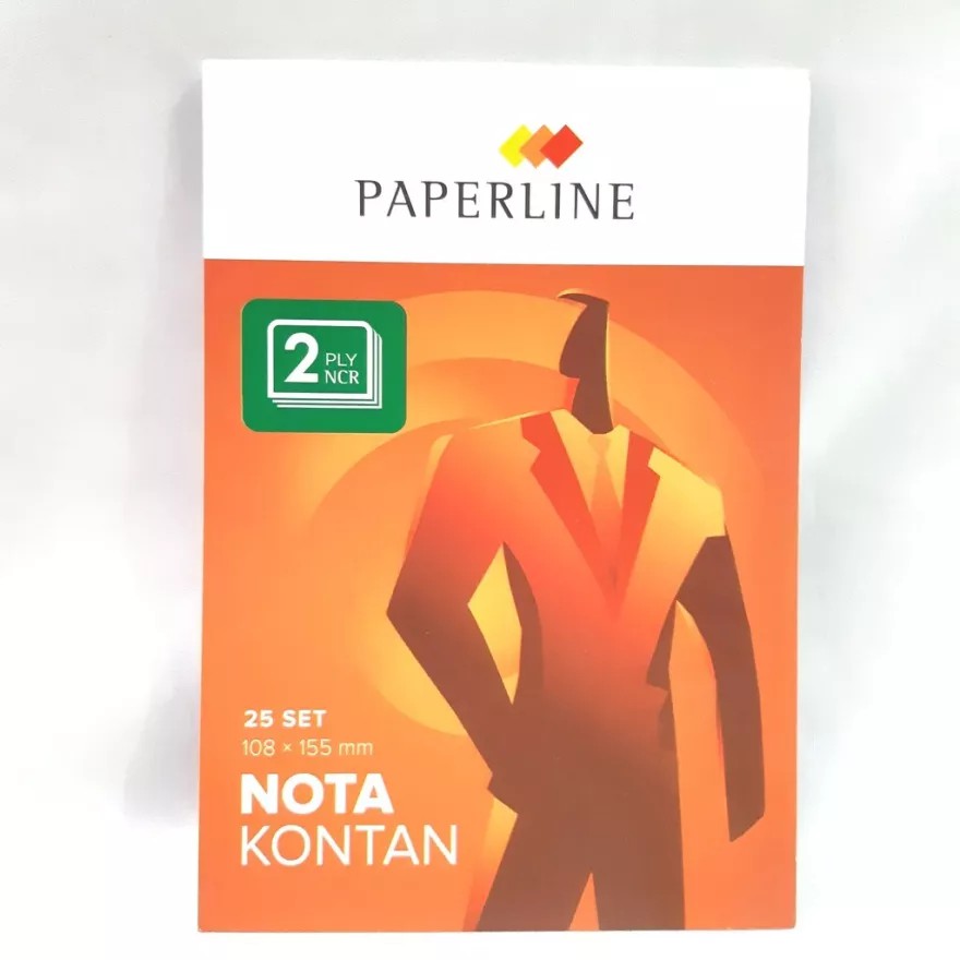 

Paperline PPL NK K2 NCR Nota Kontan Kecil 2 Ply ( 3 pcs )