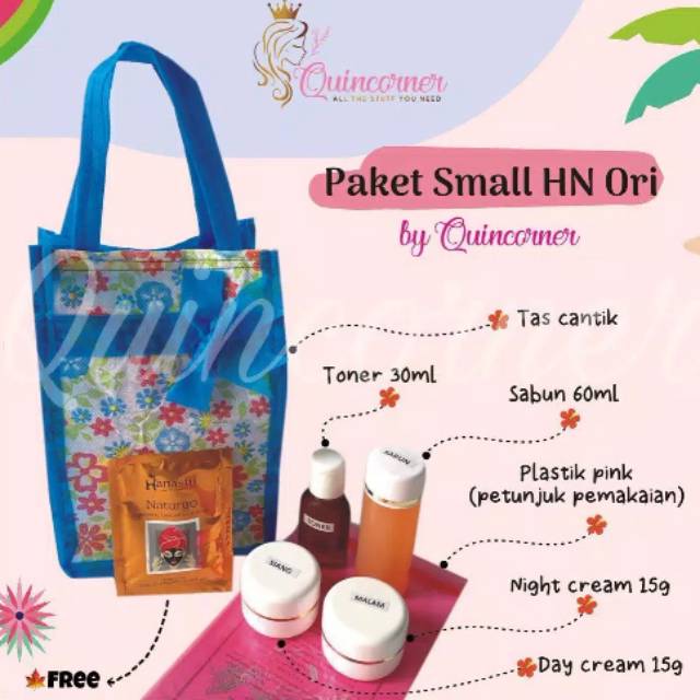 paket cream hn apoteker 15.ml + naturgo hanasui 1