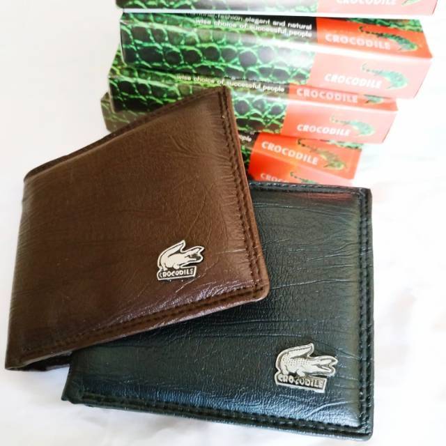 Dompet pria casual,  dompet pria crocodile