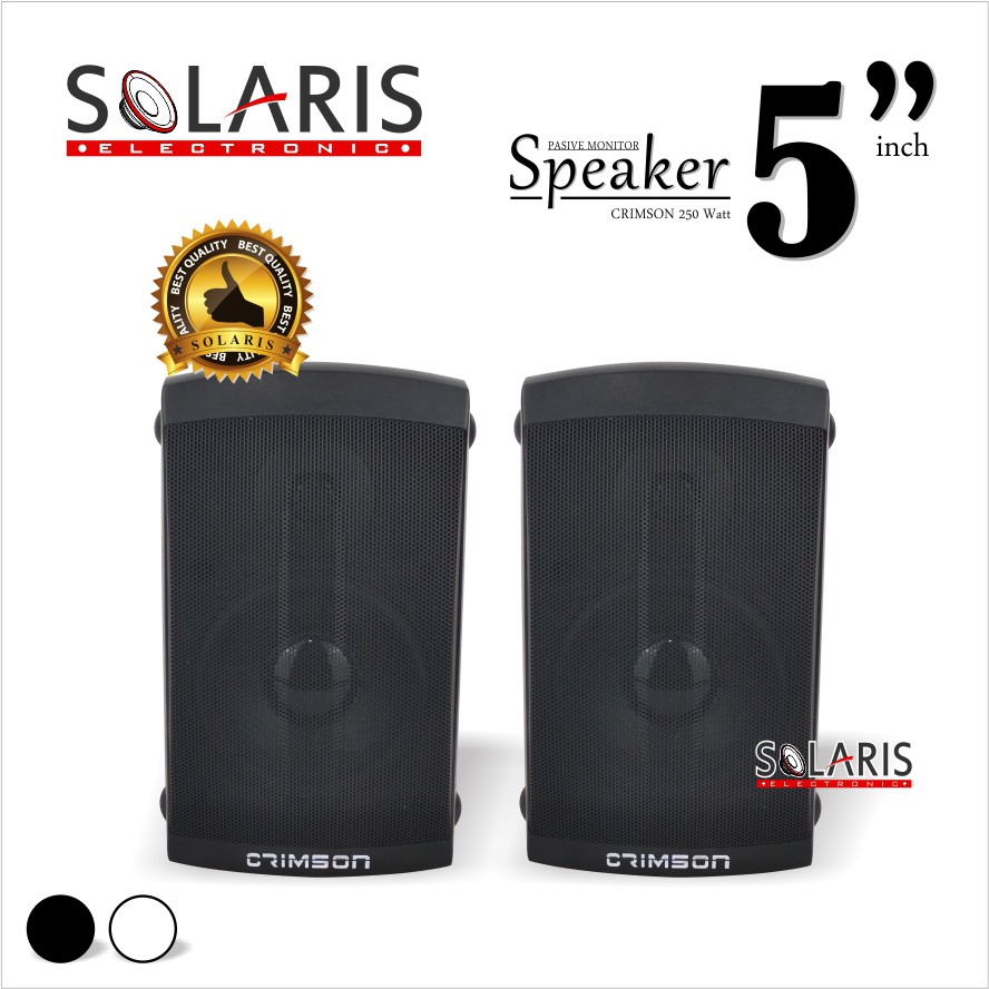 SPEAKER 5 Inch PASIF 2 Way Monitor CRIMSON CRX-A502 + BRACKET