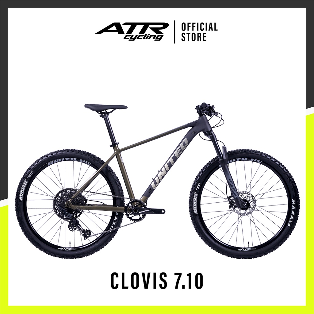 SEPEDA GUNUNG UNITED CLOVIS 7.10 MTB 29-12SP (15) (20) BK-BW