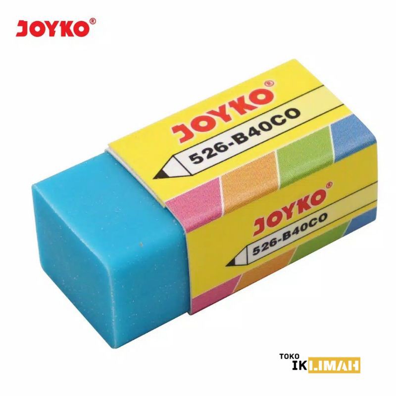 

Penghapus Kecil JOYKO 526 B40C0 / Eraser Mini Warna - Warni