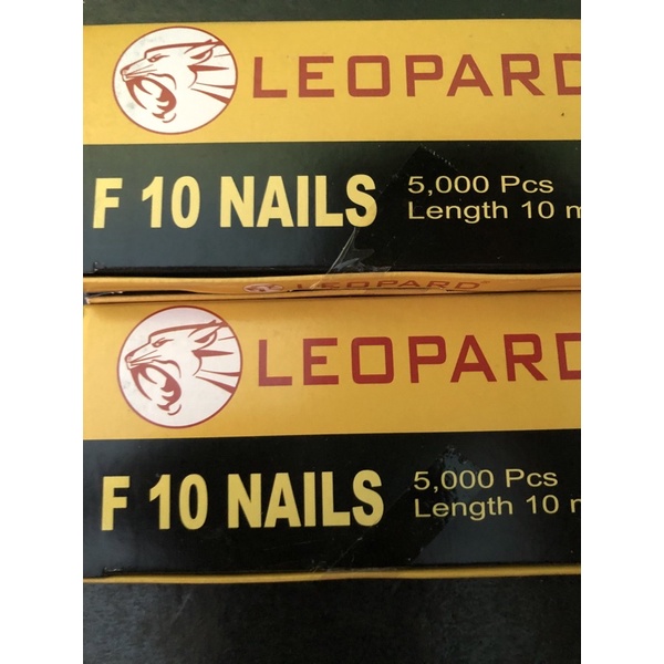

paku tembak angin f10 leopard / staples leopard f10 / airnails f10 leopard