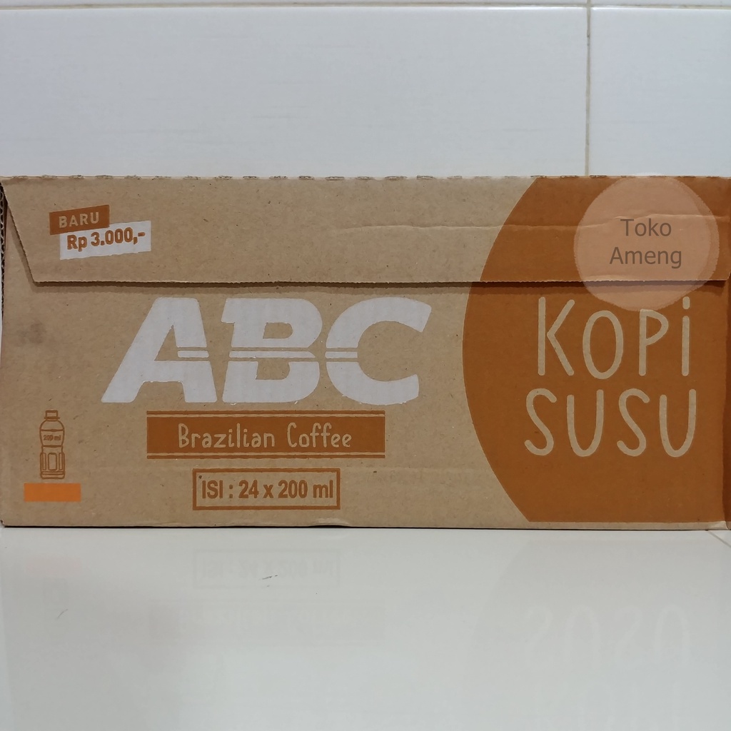 

ABC Brazilian Coffee Botol 200ml - 1 Dus (24pcs)