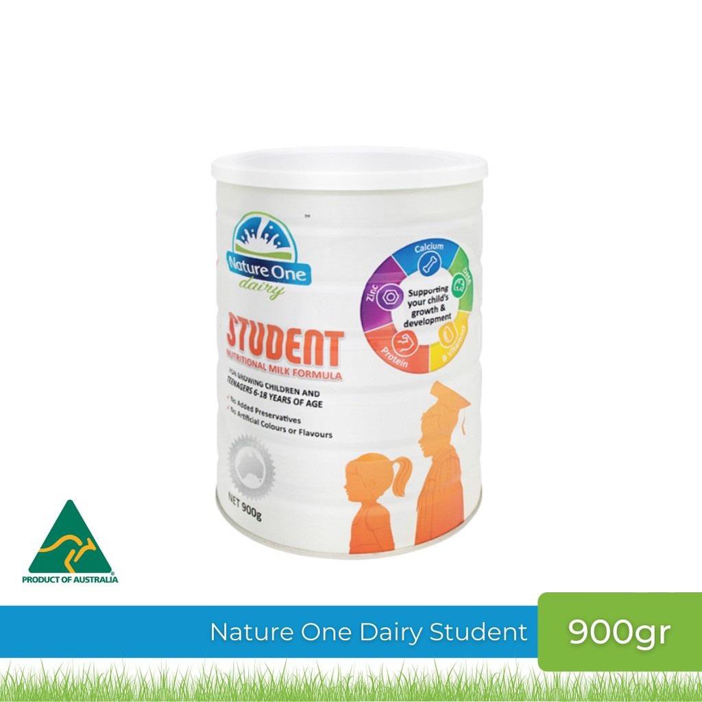 Susu Organik Nature One Dairy Organic Student 900gr 6 -18 Tahun