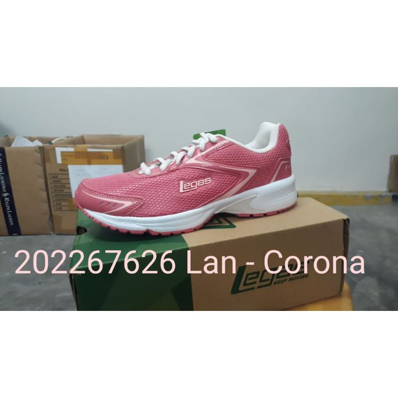 Sepatu Running Legas/Sepatu Running League Legas Series Corona LA/Sepatu Olahraga Wanita/Sepatu Lari