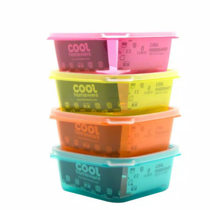 Tempat Makan Foodsaver Claris 770 Ml/Lunch Box Claris 2737