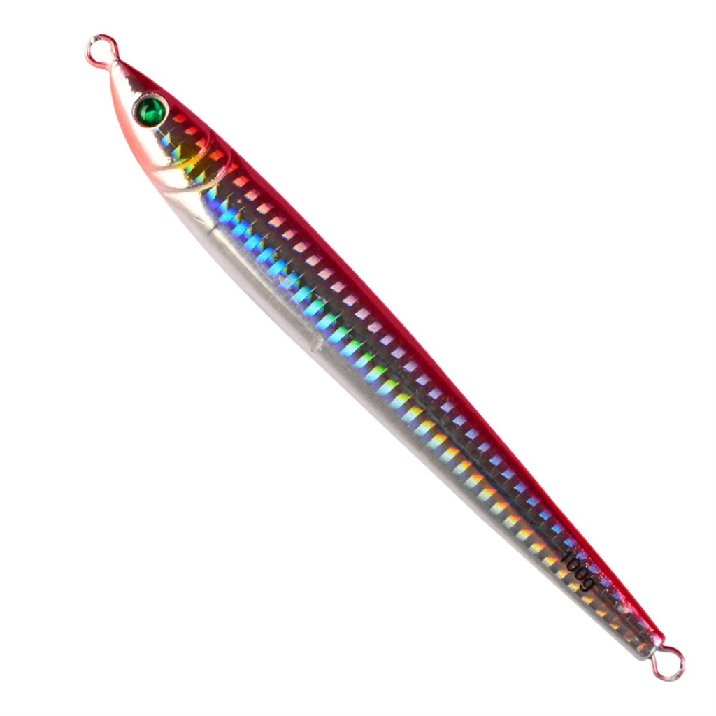 1Pcs Laser Metal Lead Umpan Pancing Jig 10G 17G 28G 40G Swimbait Bass Wobbler Fishing Bait Jigging Memancing Sinking