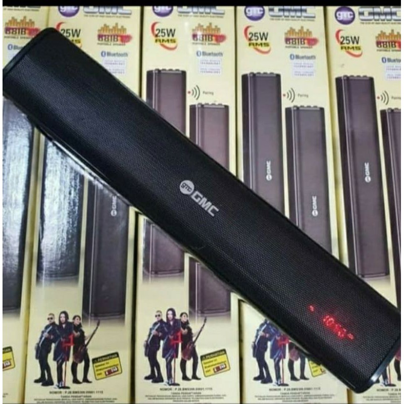 speaker bluetooth GMC 881B speaker portable 20w RMS