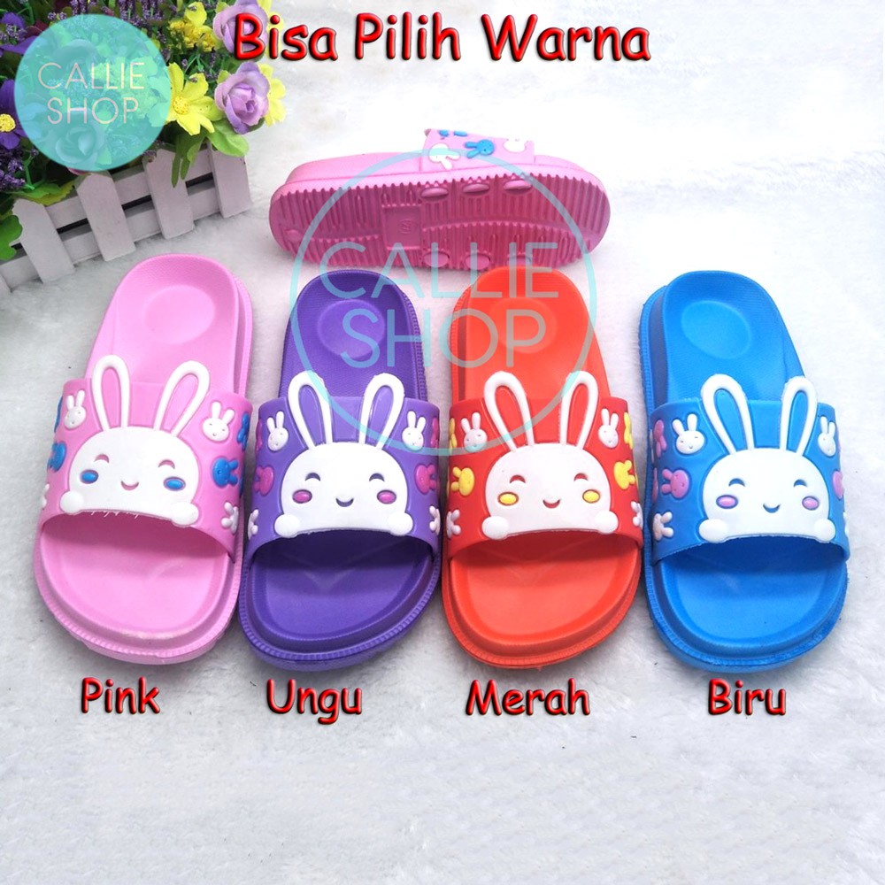  Sandal  Selop Anak  Perempuan Lucu Slop Anak  Cewek SLOPBUNNY 