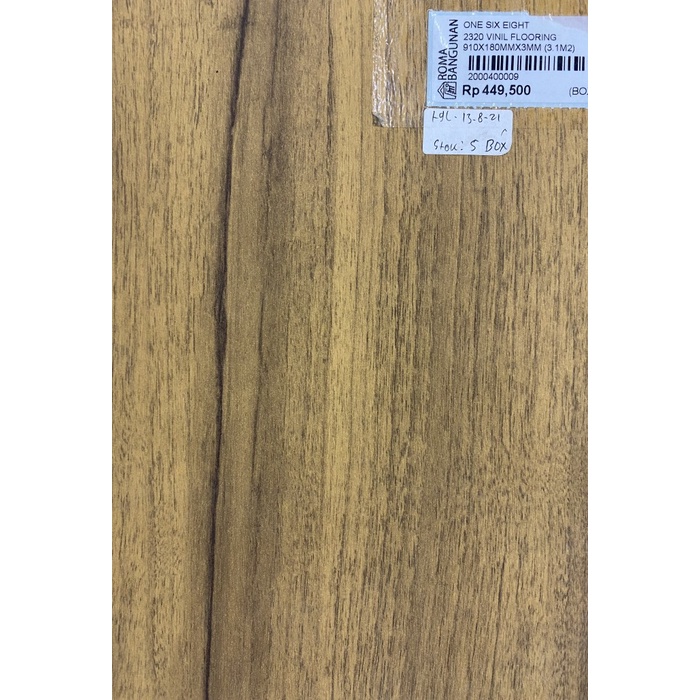 One Six Eight 168 Vinyl Lantai Kayu Vinyl / Vinyl Lantai 3MM - 2320