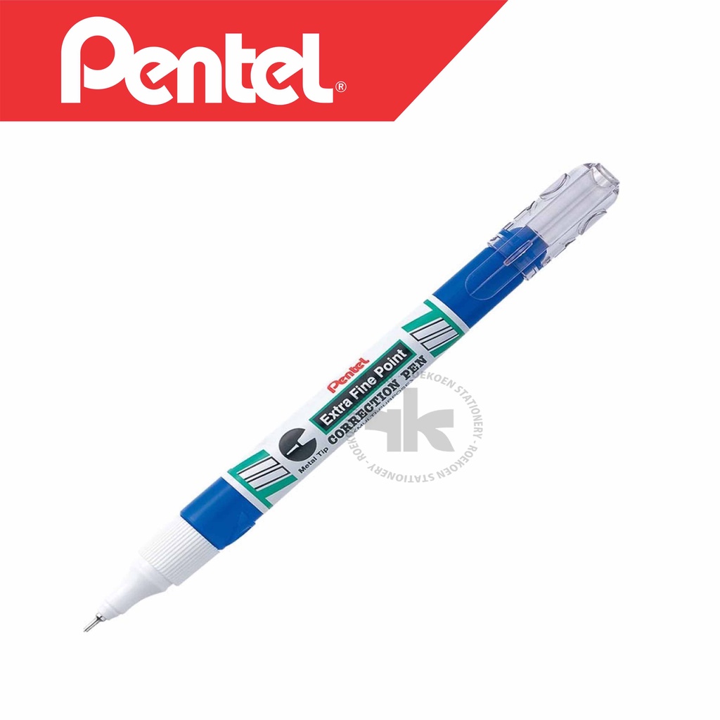 

Pentel Correction Pen 4.2ml ZL72-W Metal Tip Extra Fine Point Panjang Kecil