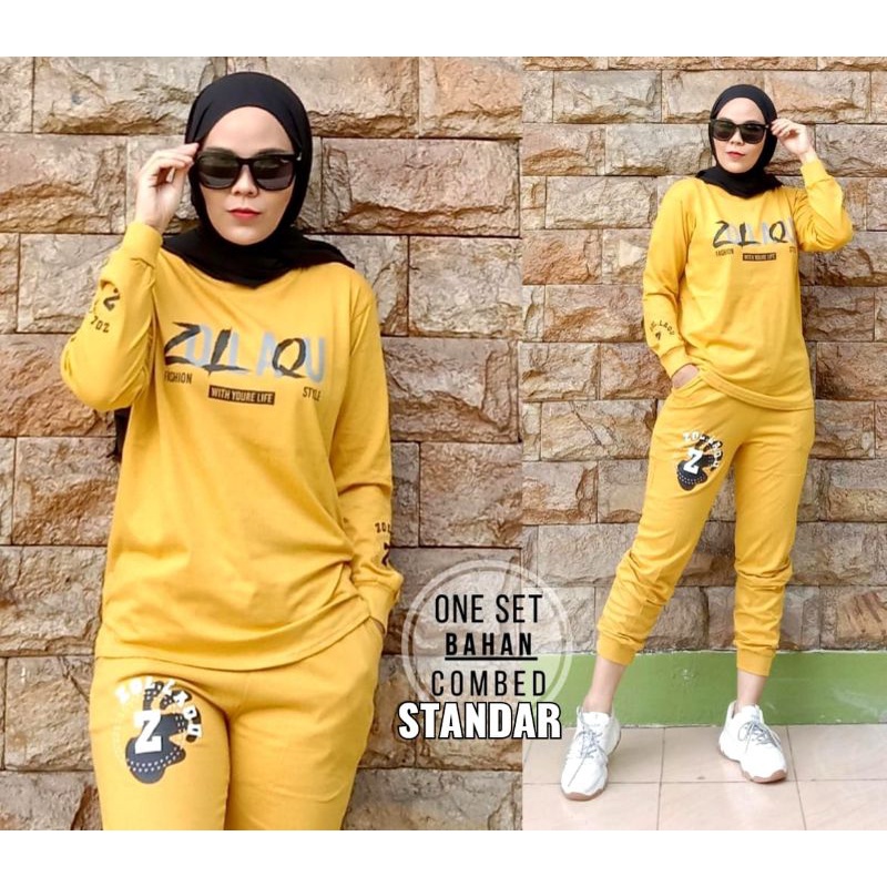 ONESET LONG TUNIK  MAXY | SETELAN CRINGKEL FREE BELT TERMURAH