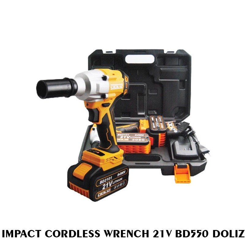 Bor Impact Wrench Bor Cordless DOLIZ BD 550 / BD550 / Bor Buka Baut / Bor Baterai Baut