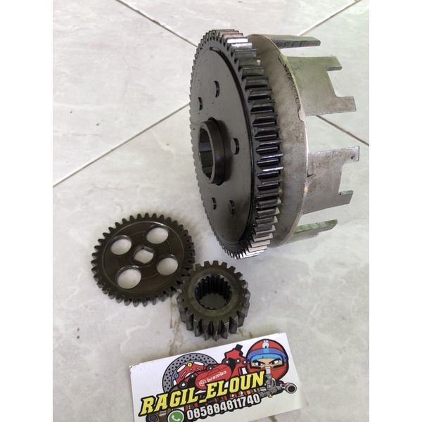 drafgir drafgear mp megapro primus ori original copotan