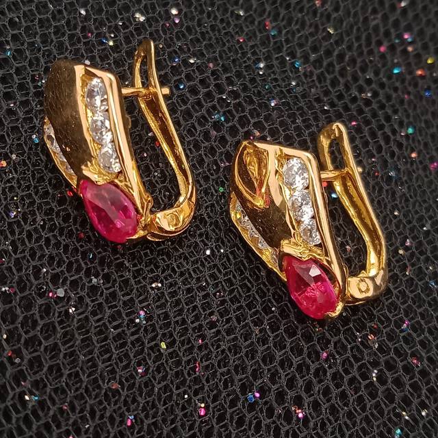 Anting Emas 17 K - 3.45gr Kadar 750 - 2989