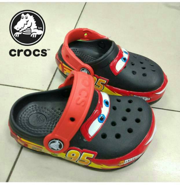 Crocs anak cars / Sandal anak anak