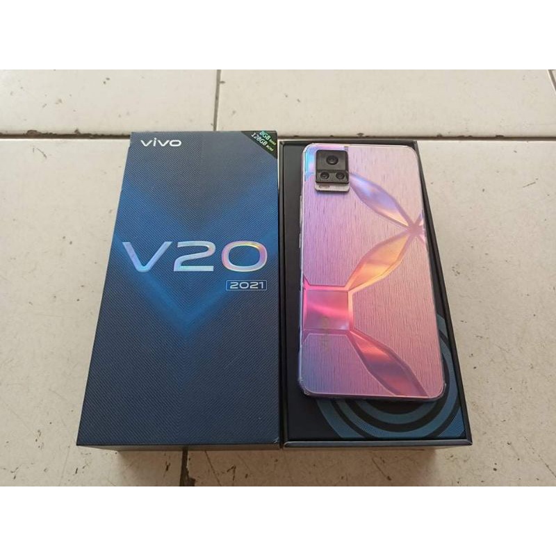Vivo V20 2021 ram 8/128 lengkap ori