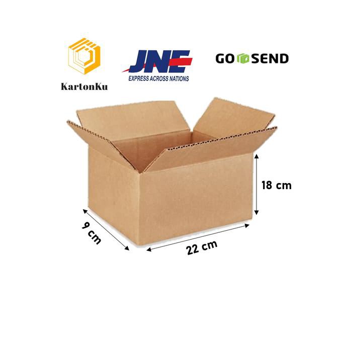 

Kardus / Karton / Box / Packing / Single Wall / Polos - 22X9X18 Dafa.Olshop