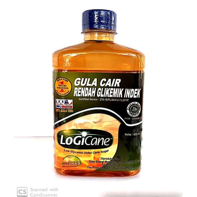 

~^~^~^] Gula Cair / Gula Tebu Cair LDI Gula Rendah Glikemik Indek 425ml