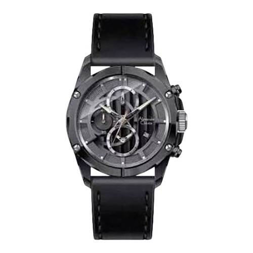 Jam Tangan Pria Alexandre Christie AC 6589 MC LIPBA Men Black Dial Bl