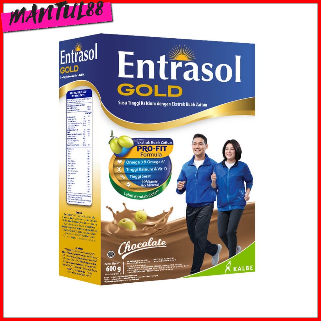 

SUSU ENTRASOL GOLD PRO-FIT COKLAT COKELAT CHOCOLATE 600gr 600 gr MURAH TERMURAH profit pro fit