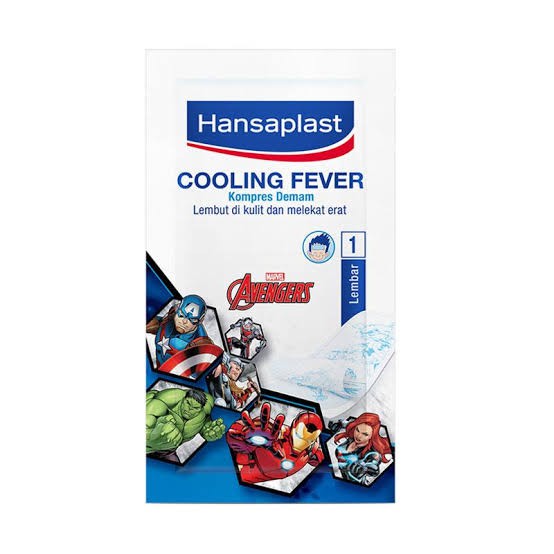 Hansaplast Cooling Fever Kompres Demam Avengers