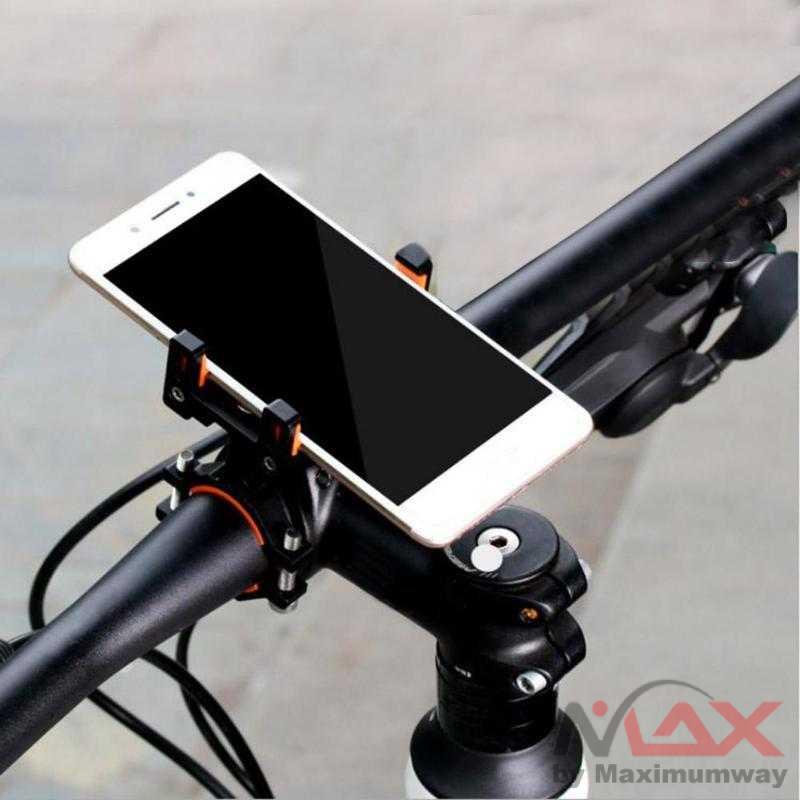 Holder SmartphoneHP Sepeda Aluminum Handlebar Bracket Anti Slip aksesoris sepeda elektrik MTB BMX