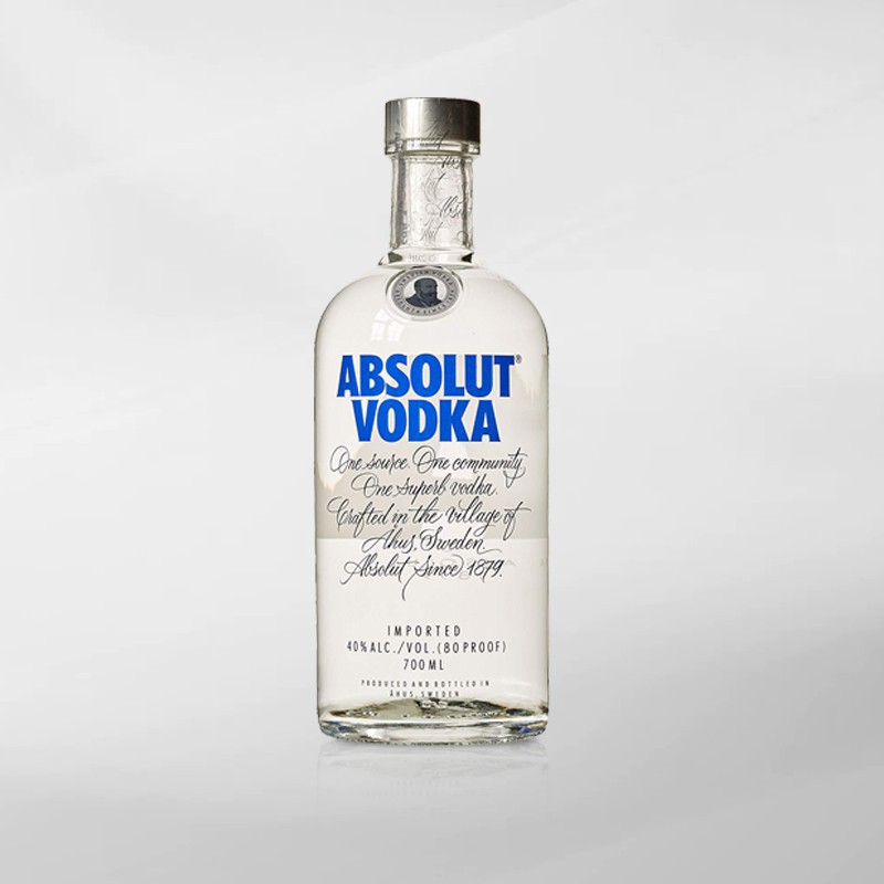 Jual Absolut Vodka 700 Ml ( Original & Resmi By Vinyard ) | Shopee ...