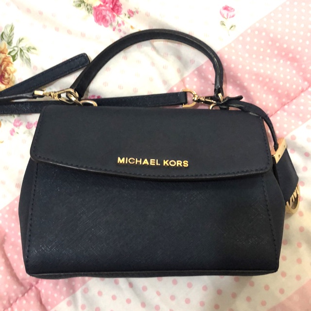 [preloved] Michael Kors AVA bag XS navy