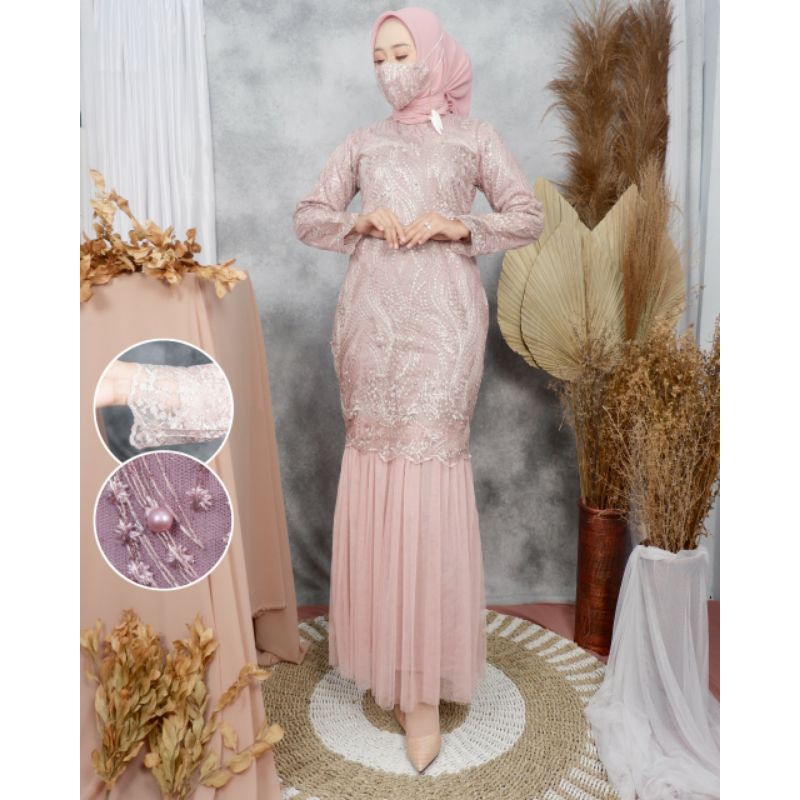 gamis tutu slim