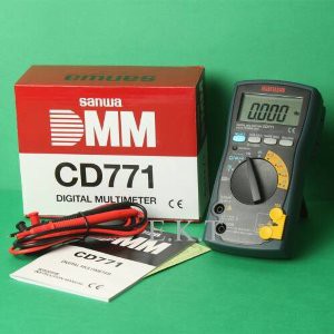 Unik SANWA CD771 DIGITAL MULTIMETER MULTITESTER AVOMETER Diskon