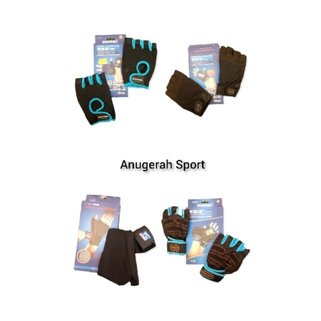 [COD] Sarung Tangan Sport | Sarung Tangan Olahraga | Health Glove | Glove Support  | Glove Gym Fitnes | Sarung Tangan Sepeda Motor Off-road Unisex Half Finger