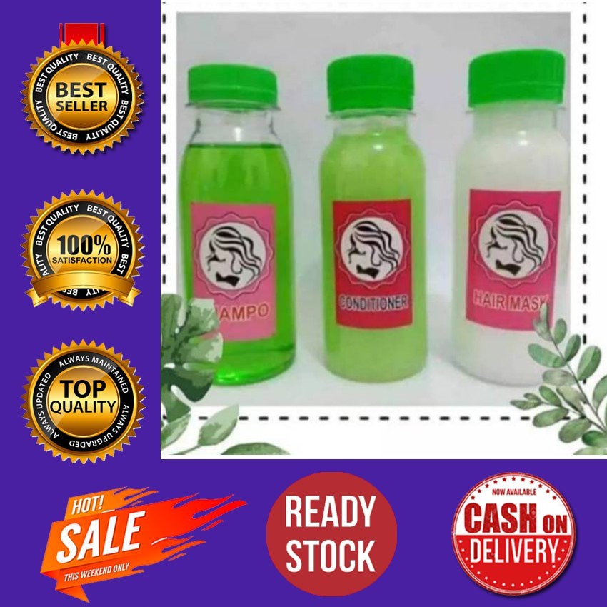 Paket 3 In 1 Shampoo Shampo Pelurus Dan Pelembut Shopee Indonesia