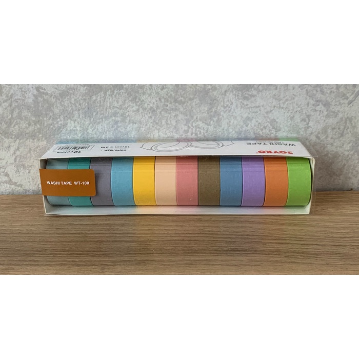 

Star Joyko Washi Tape/ Pita Perekat/ Selotip Warna Wt-100 Terlaris