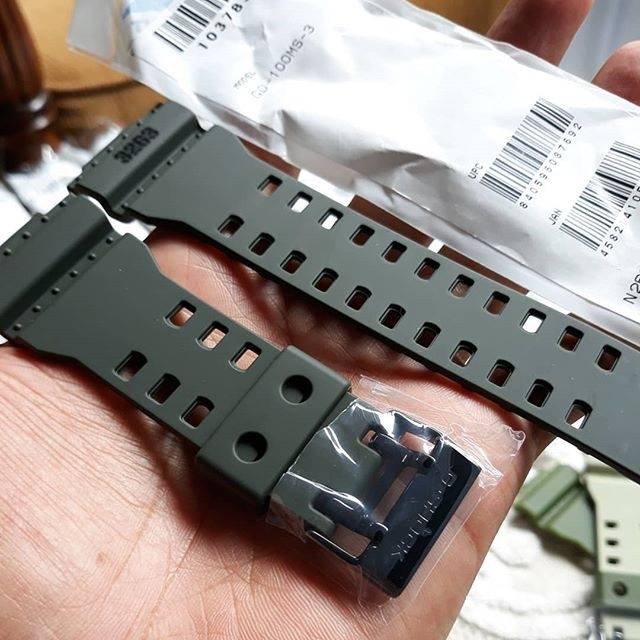 Strap Gshock GD100MS green army doff
