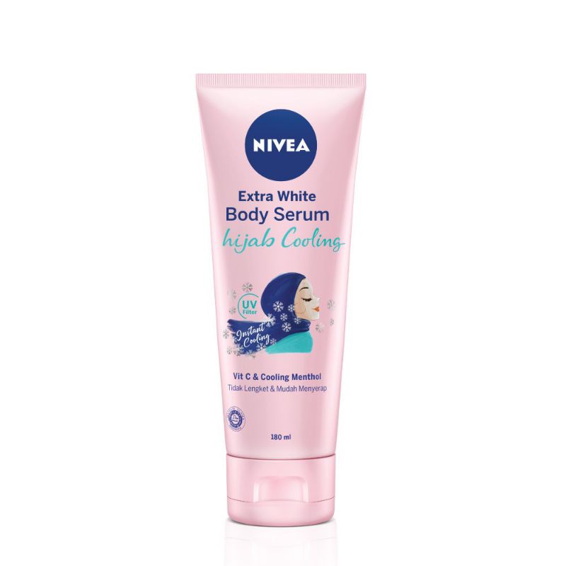 NIVEA Body Care Hijab Whitening Cooling Fresh Body Serum 180ml