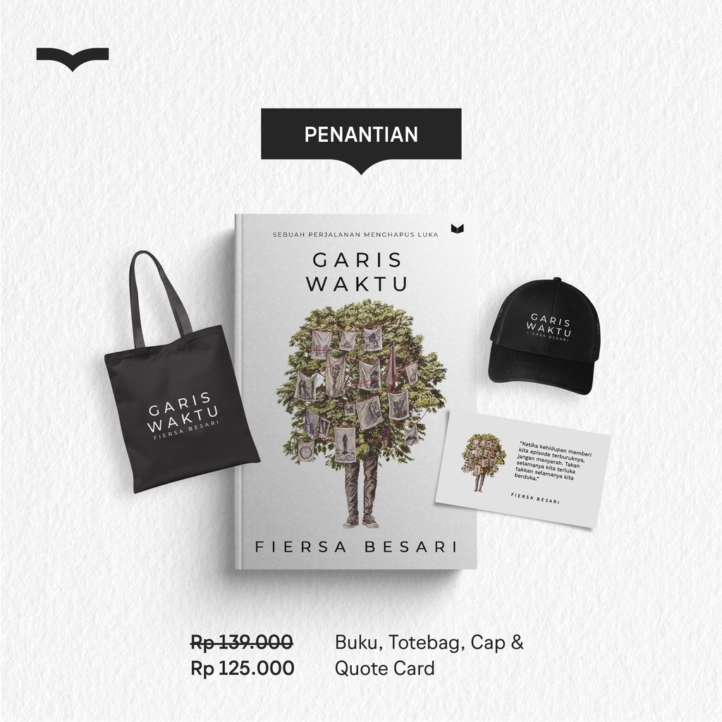 Garis Waktu karya Fiersa Besari 5th Anniversary Edition (100% Original