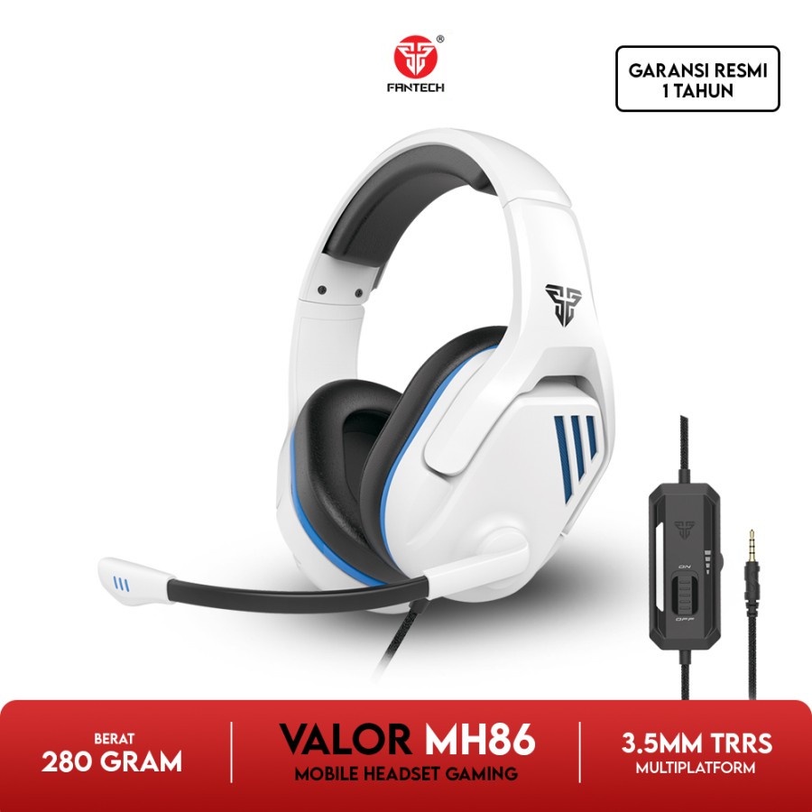 FANTECH VALOR MH86 MULTI PLATFORM HEADSET GAMING MH 86 HEADPHONE MH-86