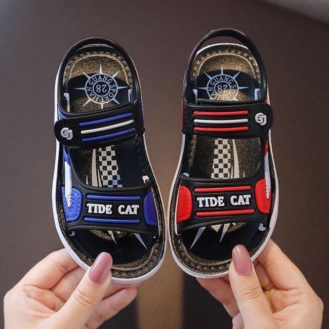 Bundara.id Se-141 Sendal anak laki import Tc size 21-30 Sandal bagus